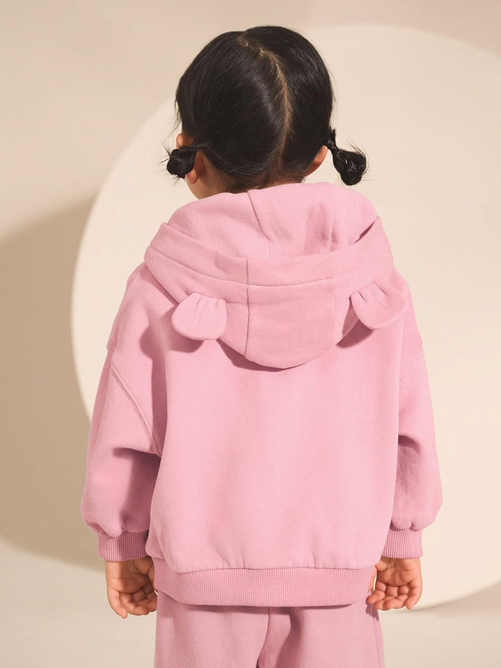 NEXT Mädchen Standard Kapuzenjacke 68-74 Rose Pink, 68-74 Rose Pink