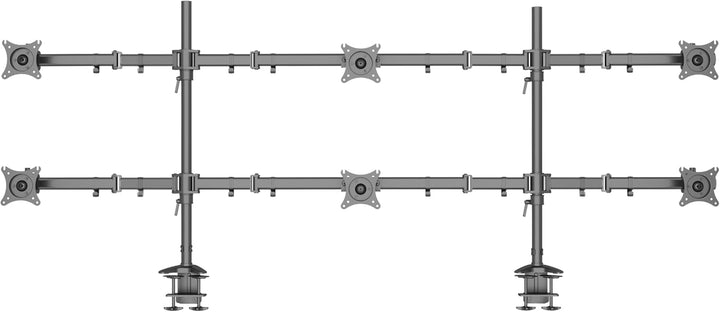 HFTEK - 18,5cm Verlängerungsarm für Monitorhalterung MS-Serie – Bildschirmarm-Zwischenelement – Erwe