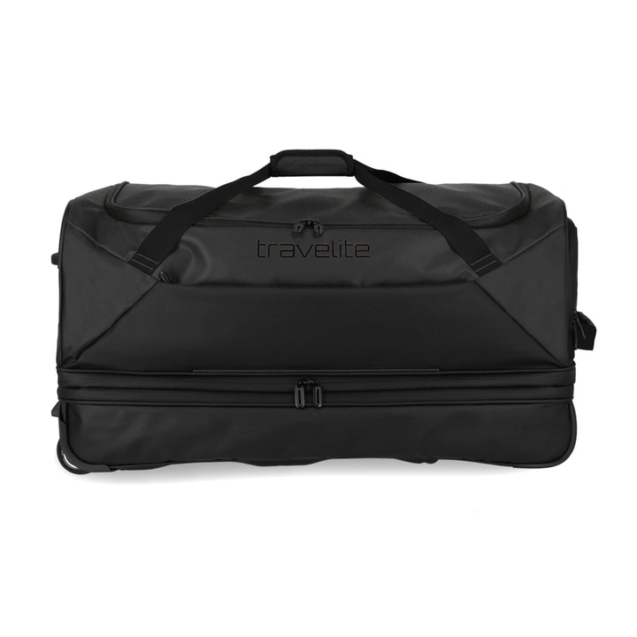 Travelite Trolley Reisetasche mit Rollen aus wasserabweisendem Material, Basics Weichgepäck Rolltasc