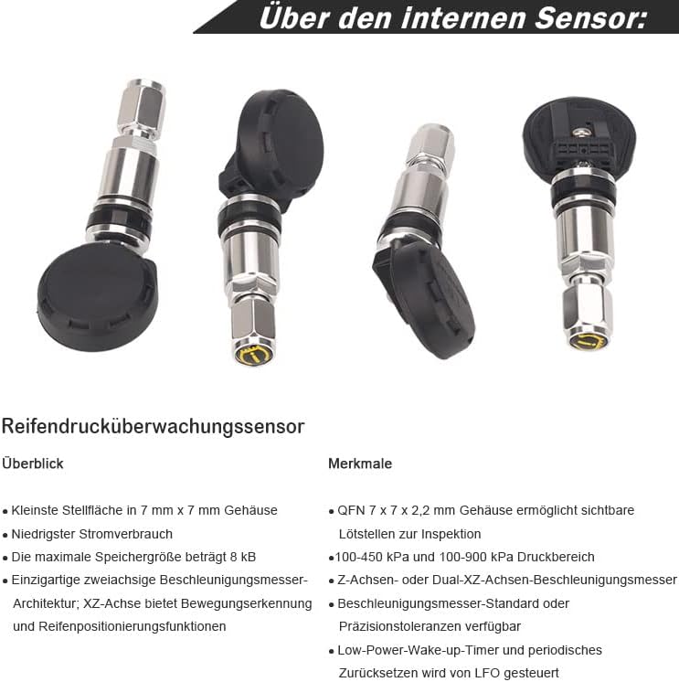 erisin Universal USB Reifendrucksensor Reifendruckkontrollsystem USB TPMS Modul Reifendruckprüfer mi