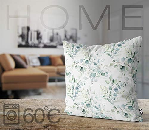 VOID Elegant Aquarell Blätter Kissenbezug Kissenhülle Sofakissen Kissen Deko Outdoor-Kissen Dekokiss