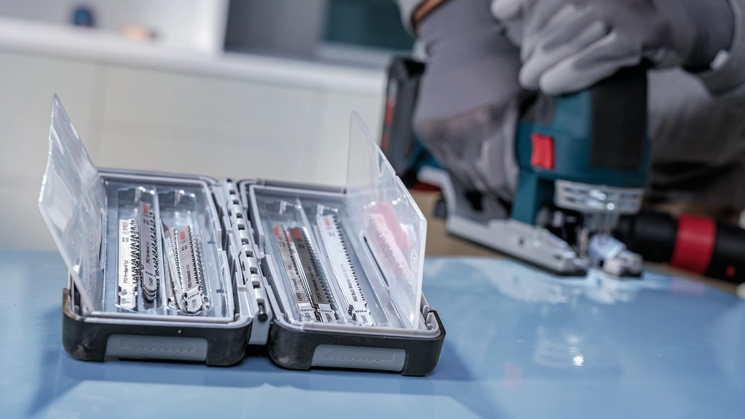 Bosch 30x PRO Wood and Metal Stichsägeblatt Set für Küchenbauer, 30-tlg. (für Küchenarbeitsplatte, H