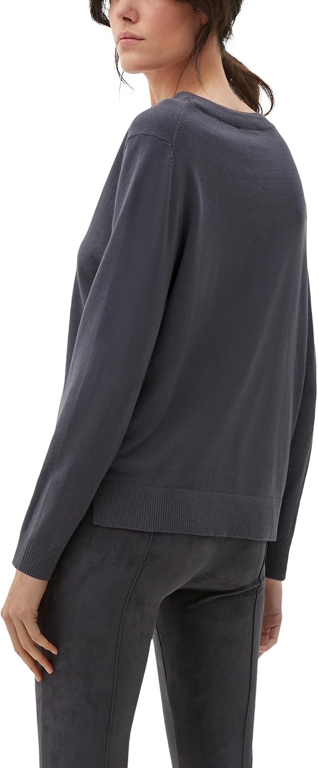 s.Oliver Damen 10.2.11.17.170.2118888 Pullover (1er Pack) 38 Schwarz, 38 Schwarz