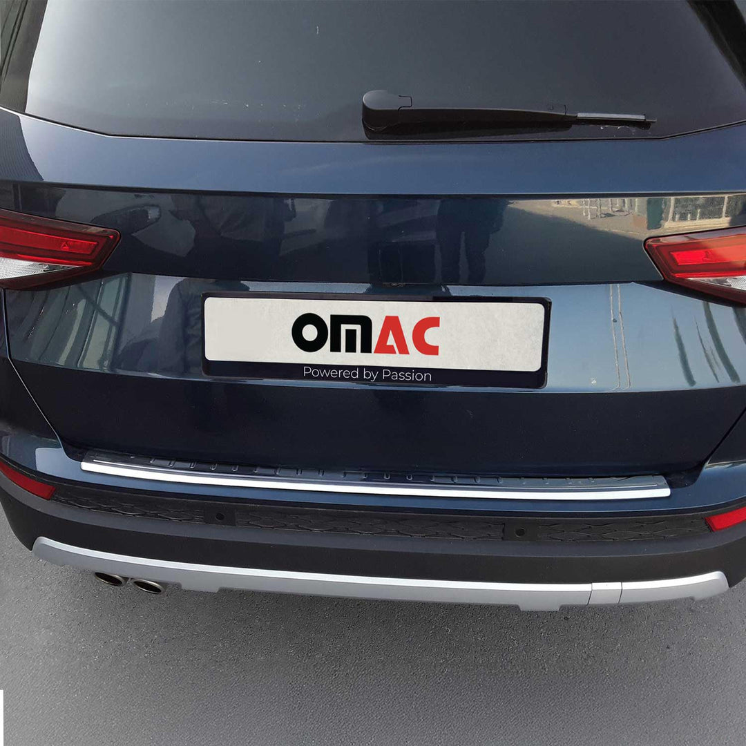 OMAC Ladekantenschutz Stossstangenschutz Heckstossstange kompatibel mit Cupra Ateca 2018-2021 | Auto