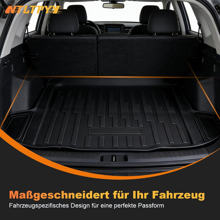 Auto Kofferraummatte für BMW 3 Series Touring G21 2020-2025 (Except Plug-In Hybrid), Allwetter Koffe