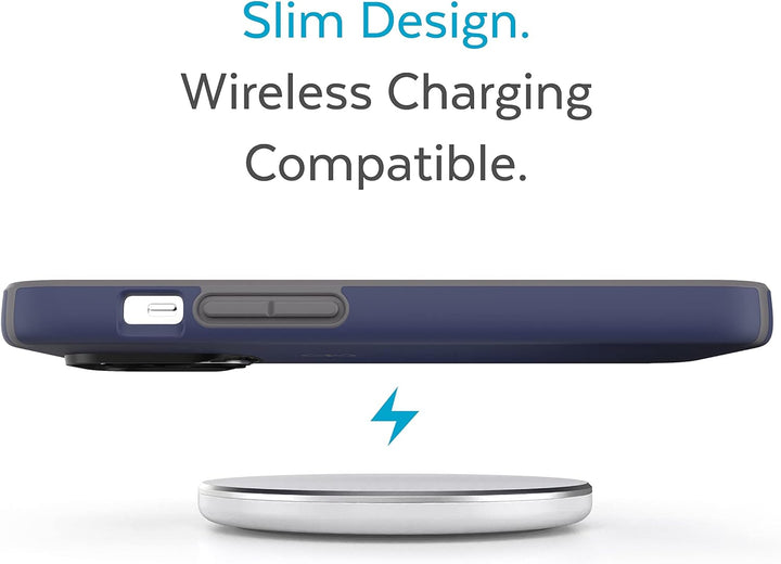 Speck Products CandyShell Pro iPhone 14 Pro Hülle, Preussisch-Blau/Wolkengrau Preussischblau/Wolkeng