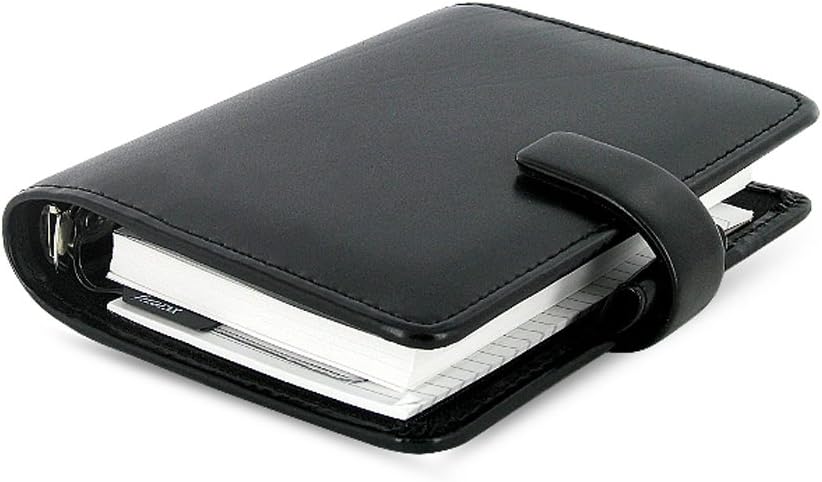 Filofax Metropol Persönlicher Organizer für Papier, Schwarz, Metropol
