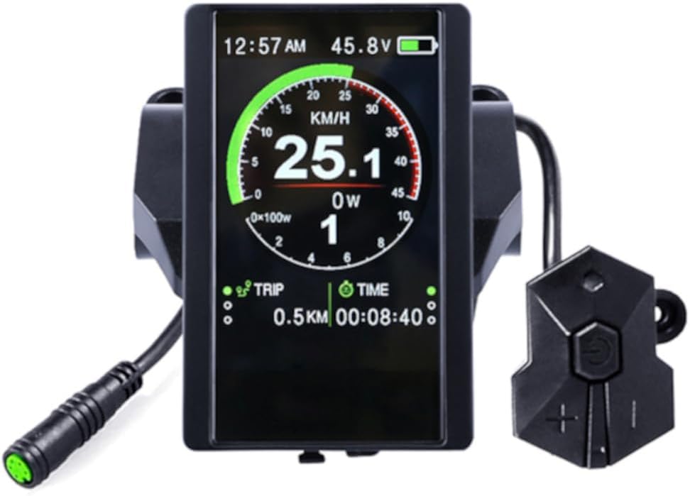 windmeile | APT Display 850C, für Bafang BBS01 BBS02 BBSHD und Controller, 3.2' Farbdisplay, LCD, E-