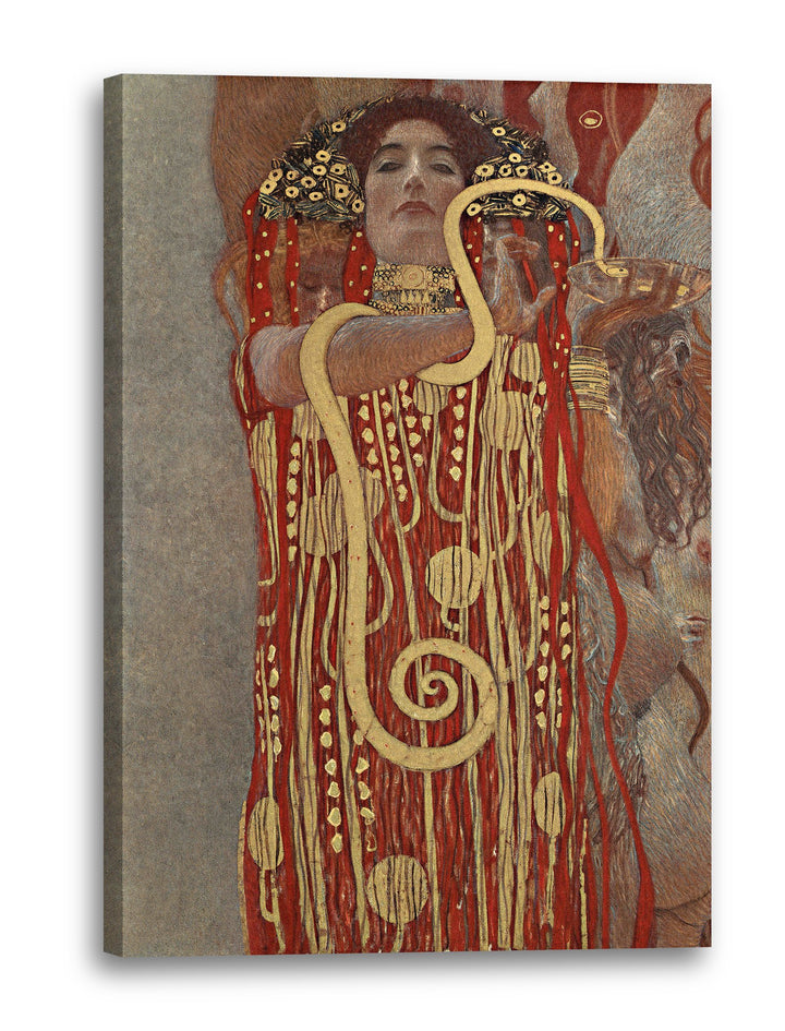 Printed Paintings Leinwand (60x80cm): Gustav Klimt - Hygieia 60x80 cm, 60x80 cm