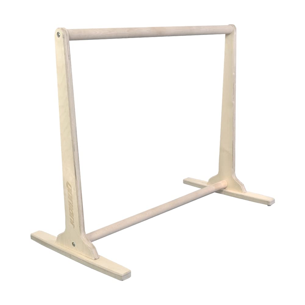 GORILANT Barren-Station für Front Lever | Extra breite Basis für Calisthenics | Länge 105cm | Birken
