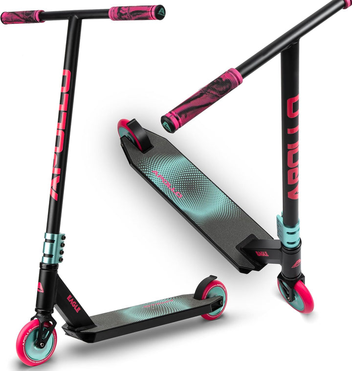 Apollo Stunt Scooter - Eagle, eloxierter Profi Stuntroller, Kinder Scooter mit ABEC 9 Kugellagern, 1