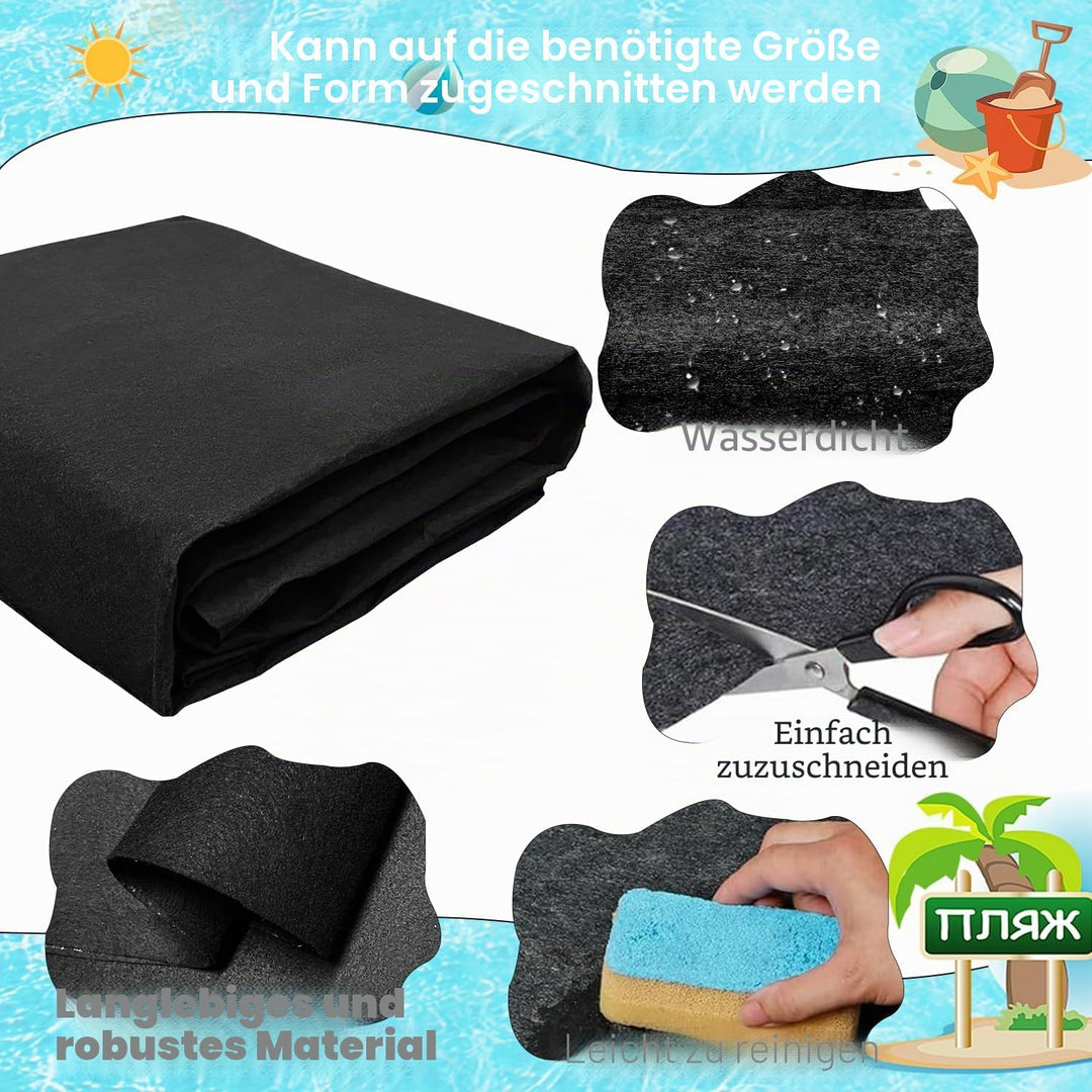 Whirlpool Poolmatten Schutzboden, Pool Bodenmatte,13,12 Fuss Outdoor Poolunterlage Poolmatten Schutz