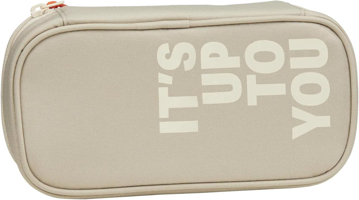 Satch Schlamperbox extra gross inkl. Trennfach Reissverschlussfach Stiftehalter Geodreieck Sichtfens