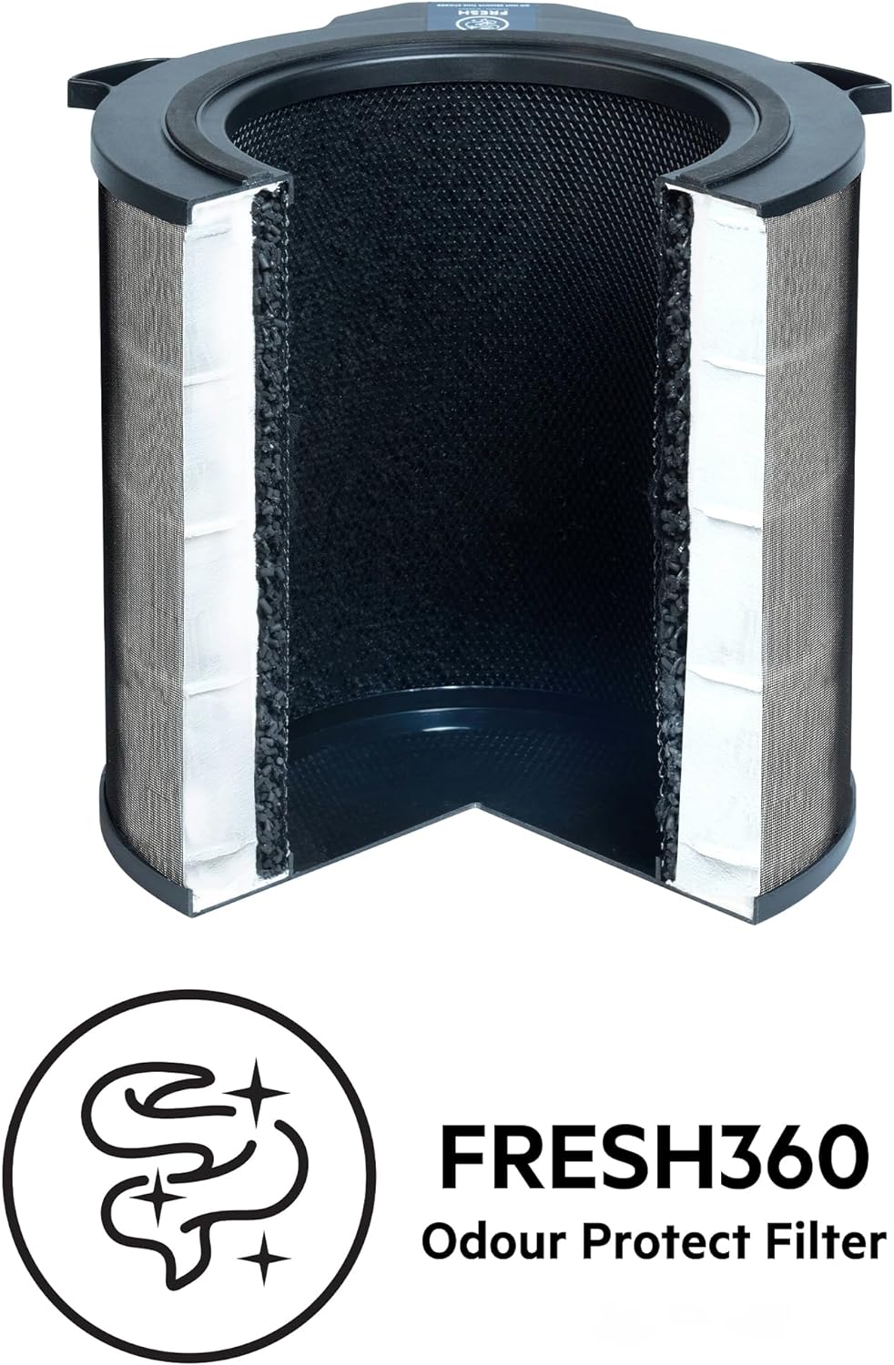 AEG AFDFRH6 Filter FRESH360 (Passend für AX91-604DG/AX91-604GY Luftreiniger, effizient gegen unangen