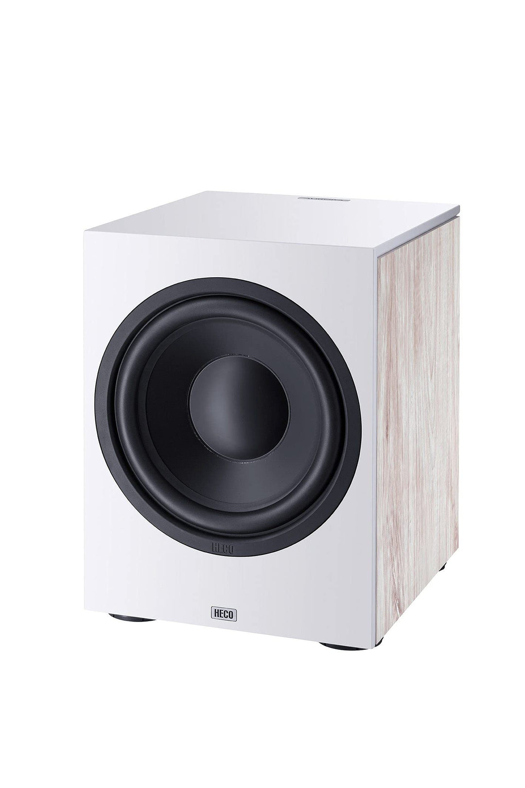 Heco Aurora Sub 30A, Aktiver Bassreflex-Subwoofer, Farbe:Weiss, Weiss