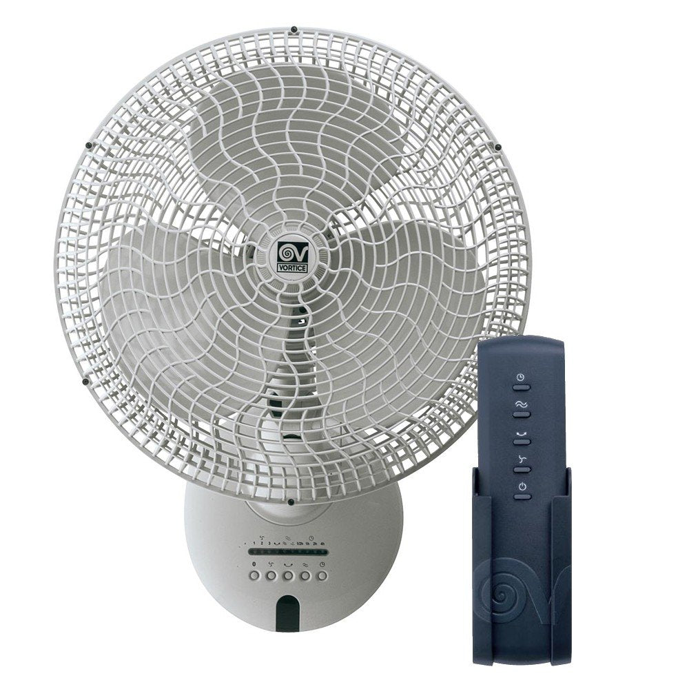 Vortice Wand- und Deckenventilator mit Fernbedienung und Timer, Leise und Leistungsstark, Durchmesse