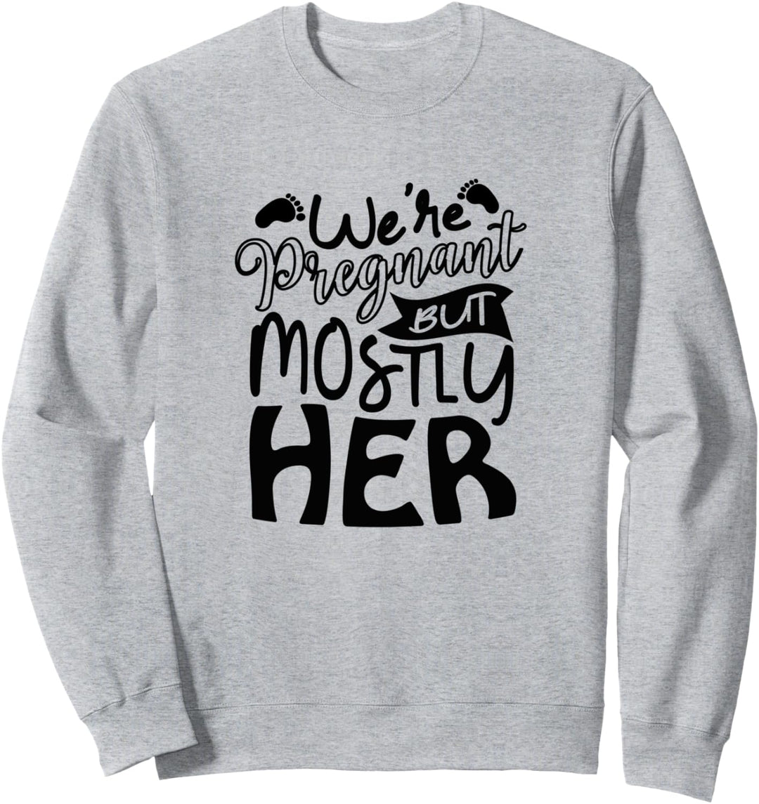 Schwangere werdende Eltern Familie Neugeborene Sweatshirt