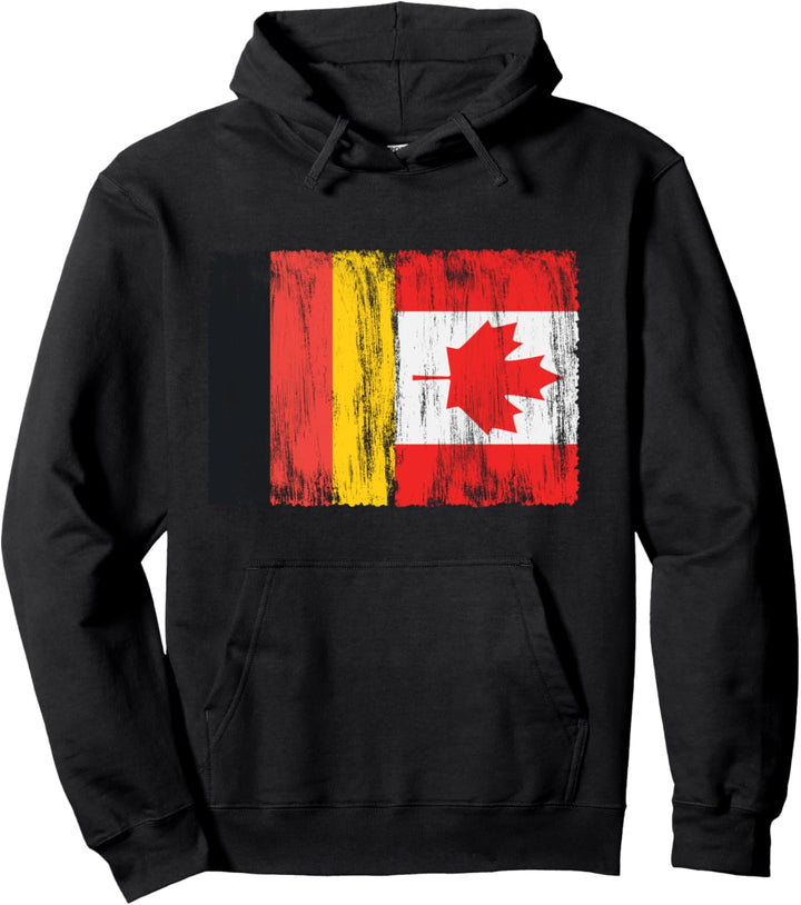 Deutschland und Kanada deutsch kanadisch Fahne Flaggen Pullover Hoodie