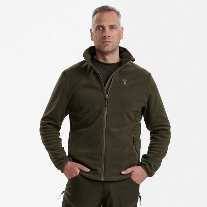 Deerhunter Chasse Fleece Jacket Beluga S Olive, S Olive