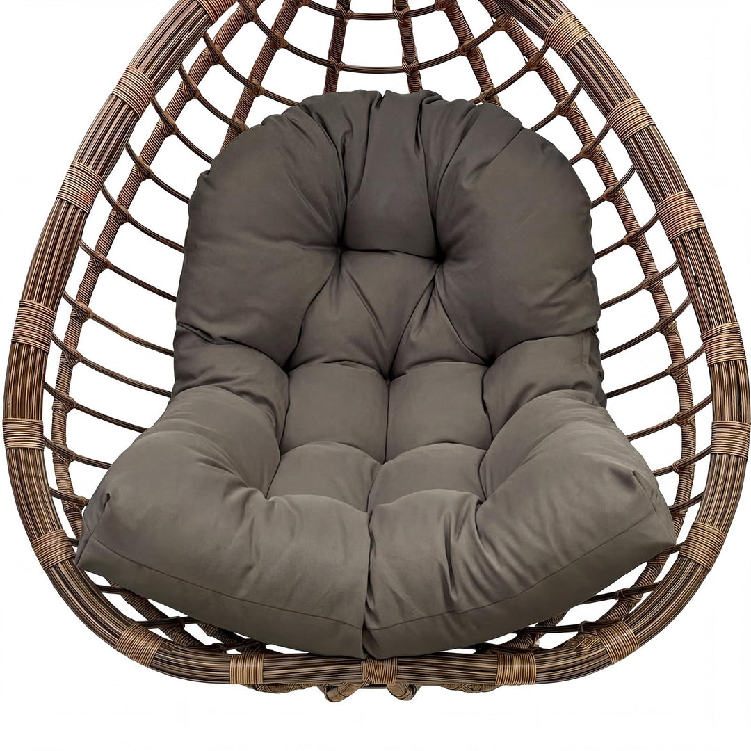 Hängesessel Kissen Ersatzkissen Outdoor: Thick Soft Polyester Sitzkissen 80x120 cm Egg Swing Cushion