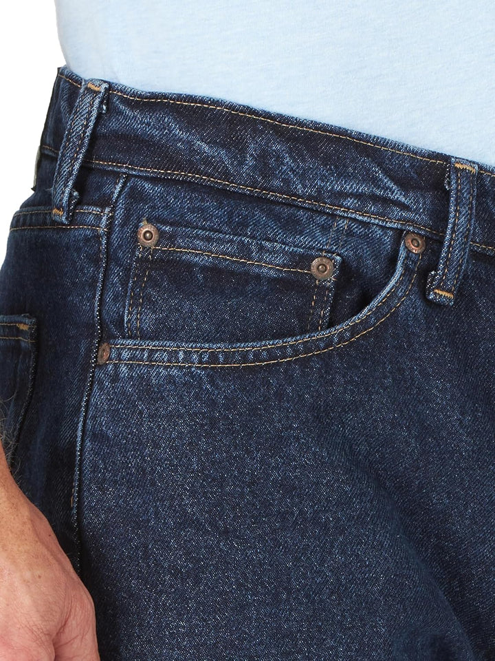 Wrangler Authentics Herren Authentics Classic Carpenter Lässige Shorts 30 Dark Rinse, 30 Dark Rinse