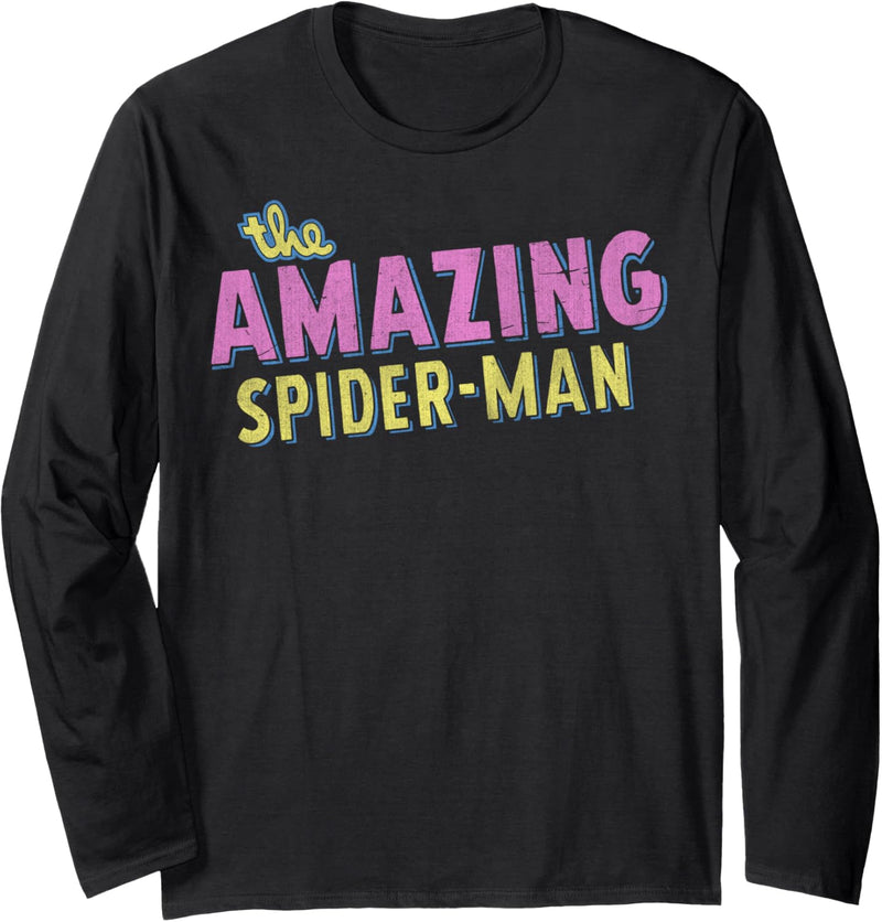 Marvel The Amazing Spider-Man Logo Langarmshirt
