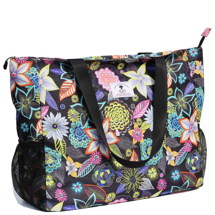 Grosse Strandtasche, wasserabweisend, leicht, 50,8 cm, für Damen, für Fitnessstudio, Strand, Reisen,