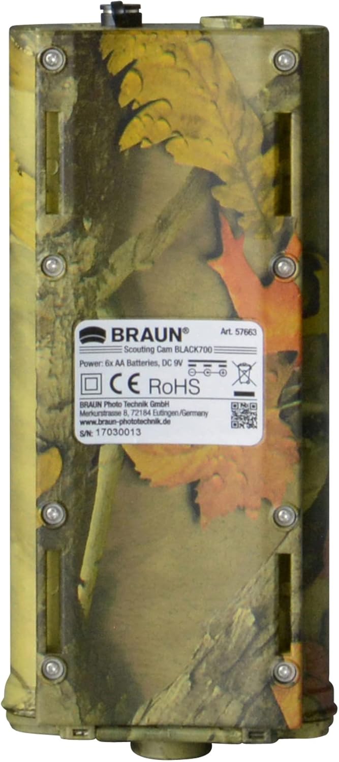 Braun Scouting Cam Black700