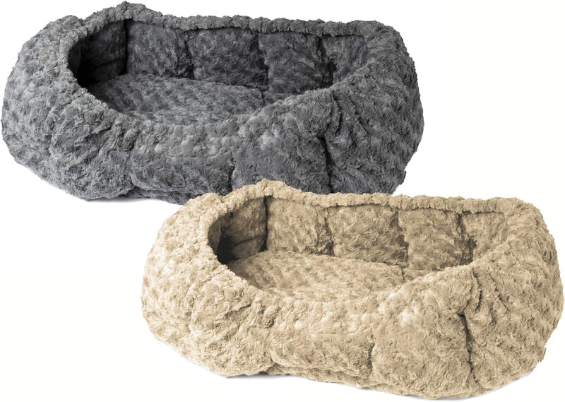 Karlie Bezug Pet Bed Cuddly grau Passend für Domus 60 cm L 70 x B 47 x H 22 cm grau, L 70 x B 47 x H