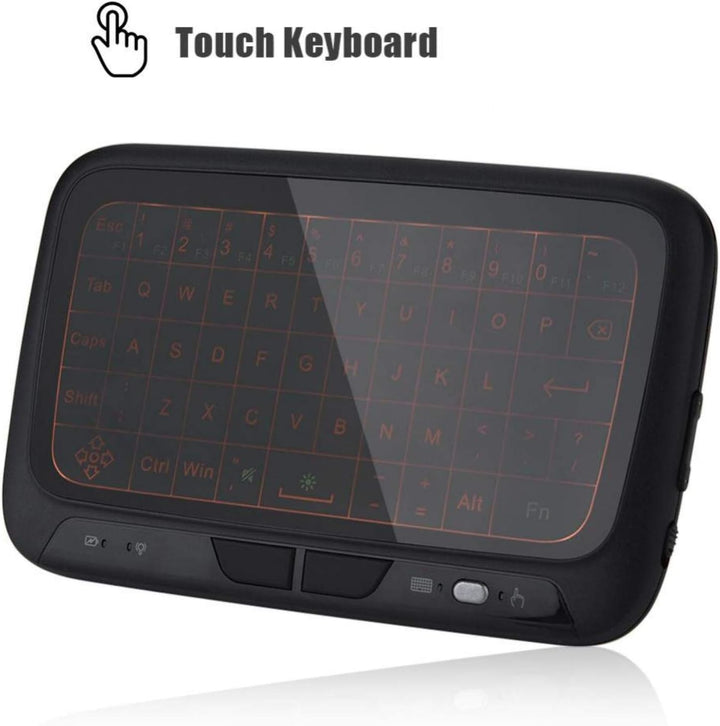 VBESTLIFE Air Mouse Keyboard, 2.4G -Tastatur mit Hintergrundbeleuchtung PC-Tastatur-Fernbedienung fü