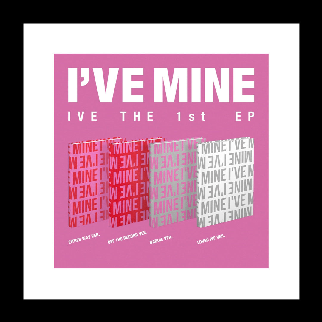 IVE I'VE MINE 1st EP Album Contents+Photocard+Tracking Sealed (Full 11 SET(Standard 4 Version+Digipa