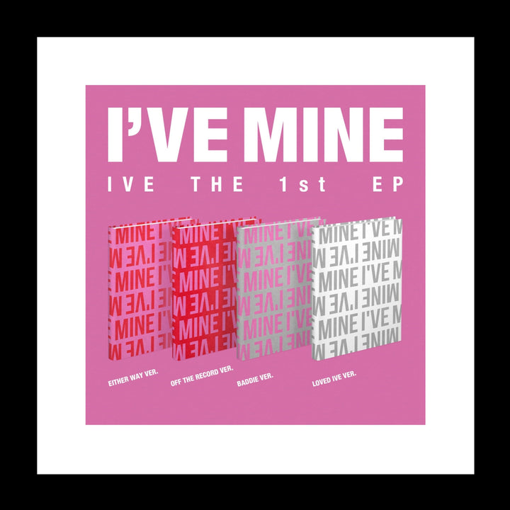 IVE I'VE MINE 1st EP Album Contents+Photocard+Tracking Sealed (Full 11 SET(Standard 4 Version+Digipa