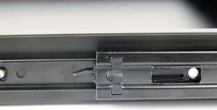 Adam Hall 19" Parts 874 E 01 A - ERGO 19" Aluminium Rackschublade 1 HE Aluminum 1 HE, Aluminum 1 HE