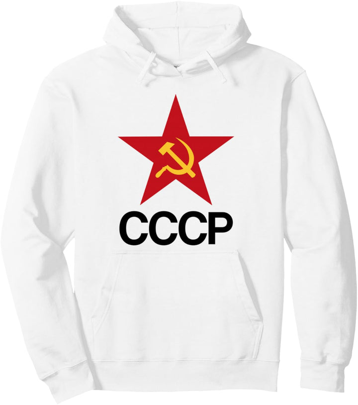 CCCP SSSR in Kyrillischer Schrift Russisch Pullover Hoodie
