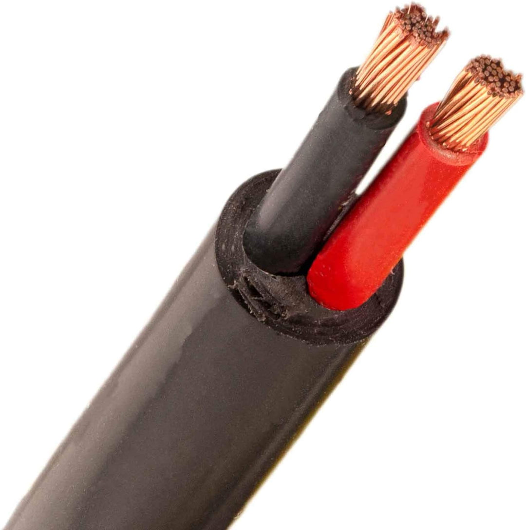 DCSk - 5m KFZ Kabel rund 2 x 2,5 mm² - 2 adriges Anhängerkabel FLYY Fahrzeugleitung - 2 5mm2 2 x 2.5