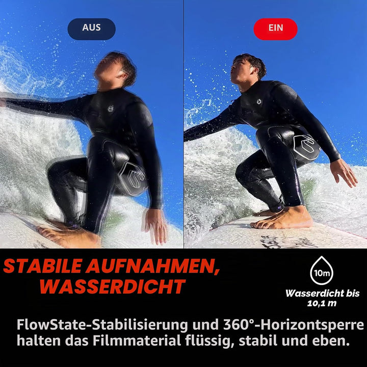 Insta360 Ace Pro Creator-Kit - wasserdichte Action-Kamera, zusammen mit Leica entwickelt, 1/1,3"-Sen