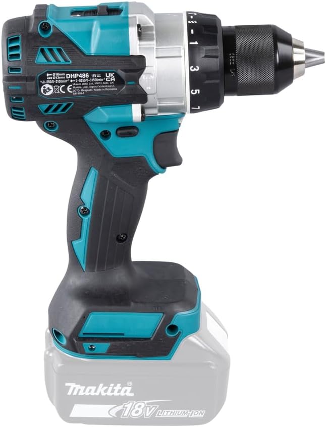 Makita DHP486ZJ 18V Accu Klopboor- En Schroefmachine In Mbox Zonder Accu&