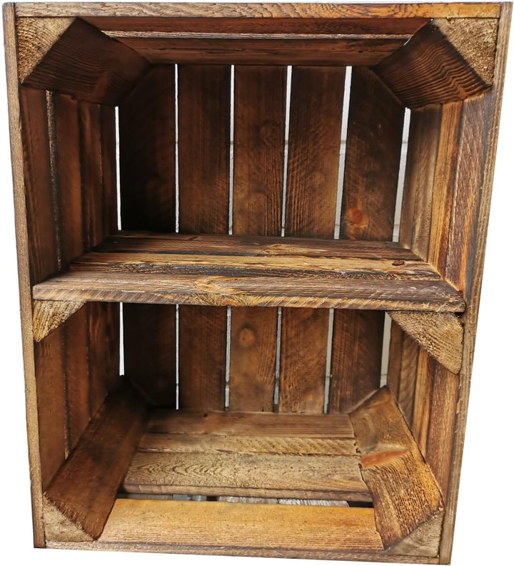 Alte geflammte Obstkisten/Holzkisten in vielen Variationen -Ideal zum Möbelbau oder zur Aufbewahrung