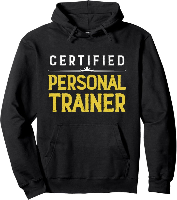 Zertifizierter Personal Trainer Fitness Instructor Workout Gym Pullover Hoodie