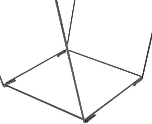 Asixxsix Müllsack-Halter-Ständer, Outdoor-Laubsack-Ständer, Kohlenstoffstahl, Tragbar, 30–45 Gallone