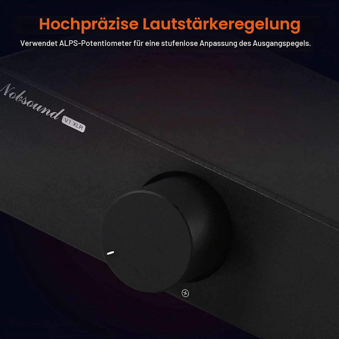XLR Passiver Vorverstärker Dämpfer: Symmetrischer Stereo Audio Lautstärkeregler zur Signaloptimierun