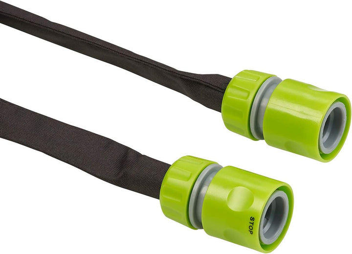 Royal Gardineer Tröpfchenschlauch: Perlschlauch Eco 12m 4er-Pack (Perlschlauch flach, Heckenschläuch
