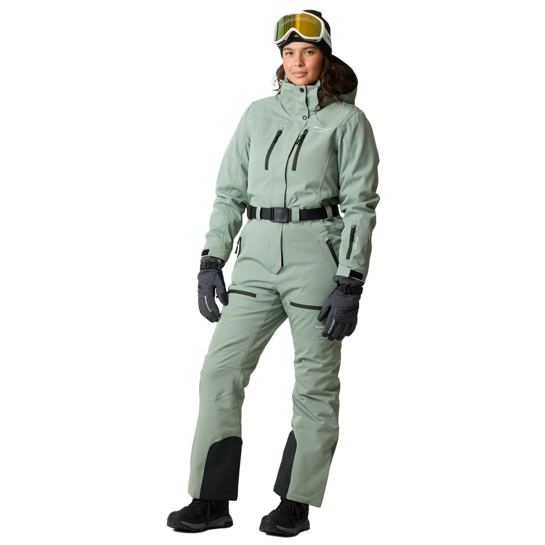 Swedemount Cervinia Skianzug für Damen 34 Seaweed Green/Dk. Olive Green, 34 Seaweed Green/Dk. Olive