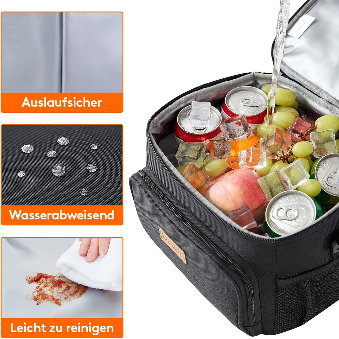 Lifewit Isolierte Kühltasche, Wiederverwendbare Lunchtasche, Tragbare Kühlbox, weiche Tragetasche, a