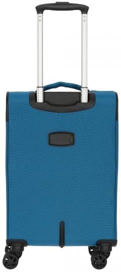 D&N Travel Line 9204-4-Rollen-Kabinentrolley S 55 cm blau