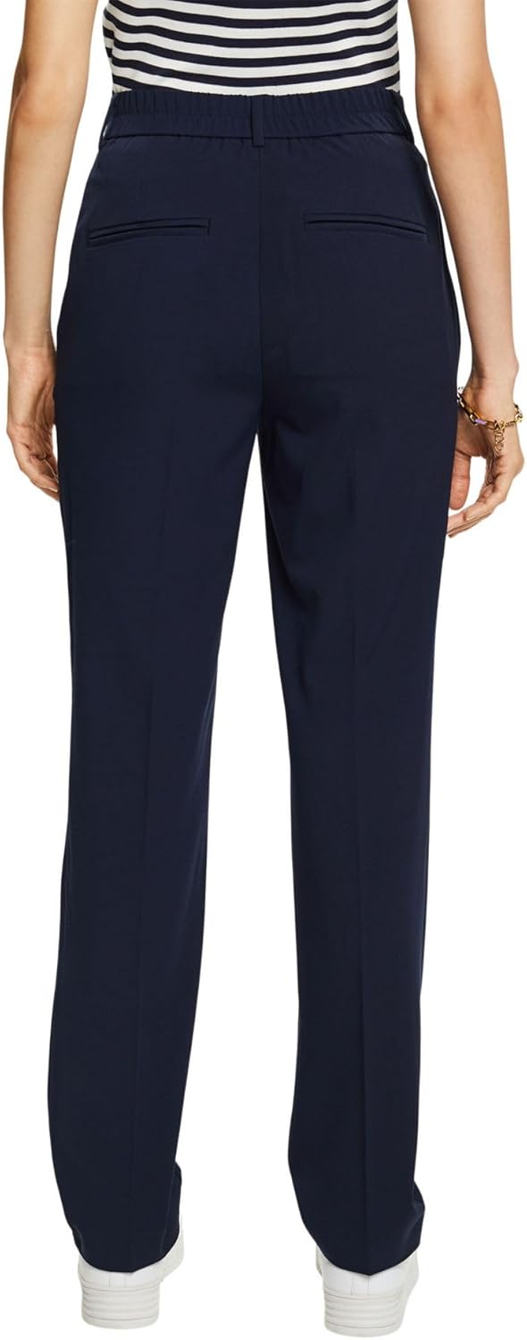 ESPRIT Damen Hose 30W / 28L 400/Navy, 30W / 28L 400/Navy