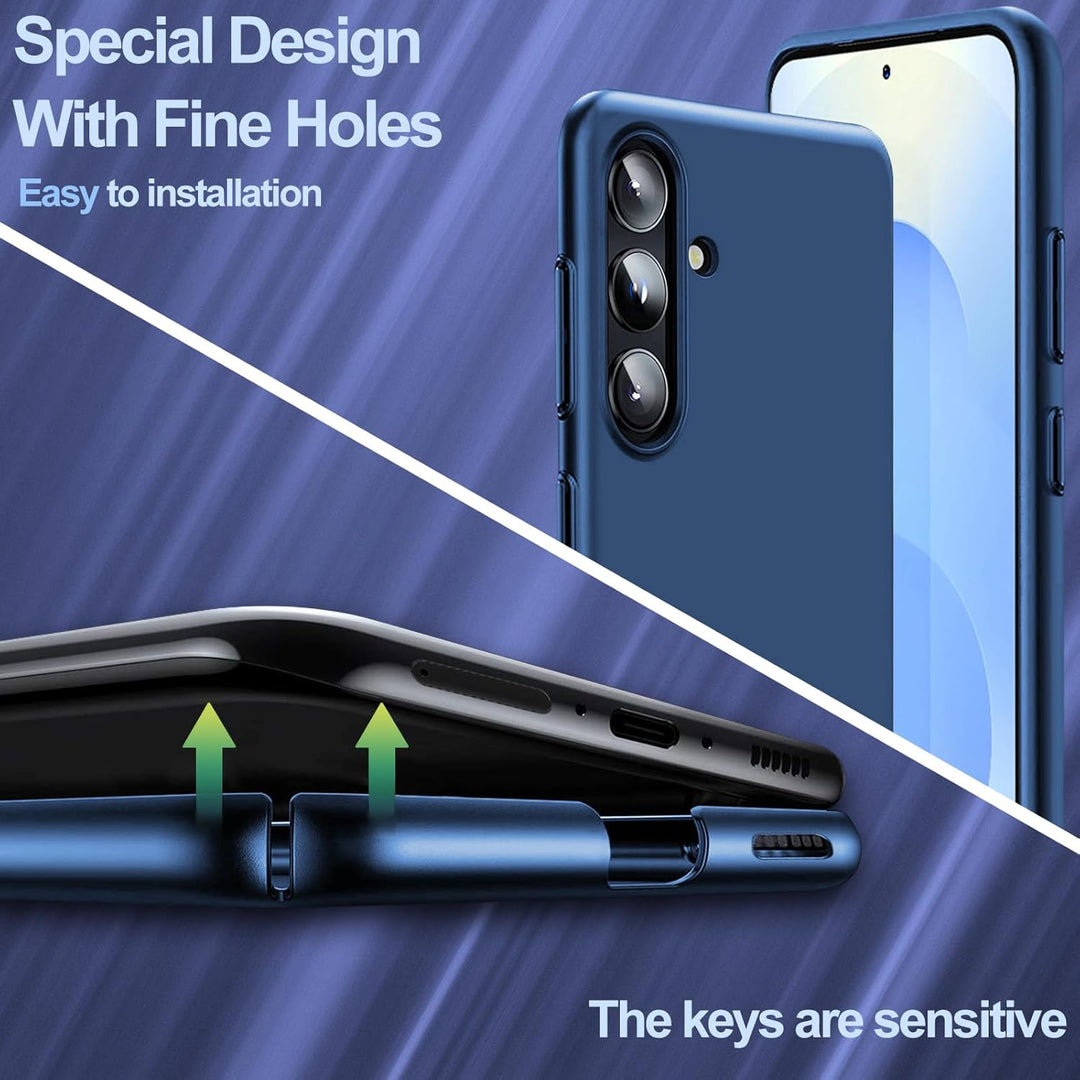 Ultradünne Hülle für Samsung Galaxy S25 5G, Extrem Dünn Matte Finish S25 Handyhülle PC Schale [Anti-