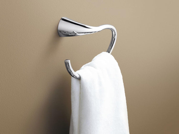 Handtuchring von Kohler, Badhandtuchring, Alteo Collection, poliertes Chrom, K-37057-CP, Poliertes C
