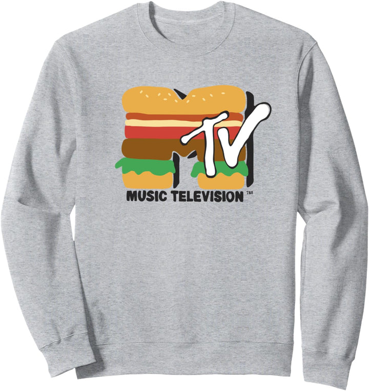 MTV Burger Time Art Logo Sweatshirt