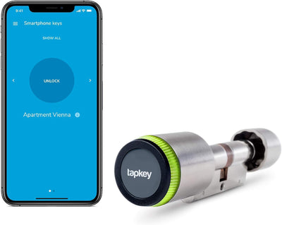 Tapkey Smart Lock: Elektronisches Türschloss | Bluetooth & NFC | Smartphone App | Made in Germany (3